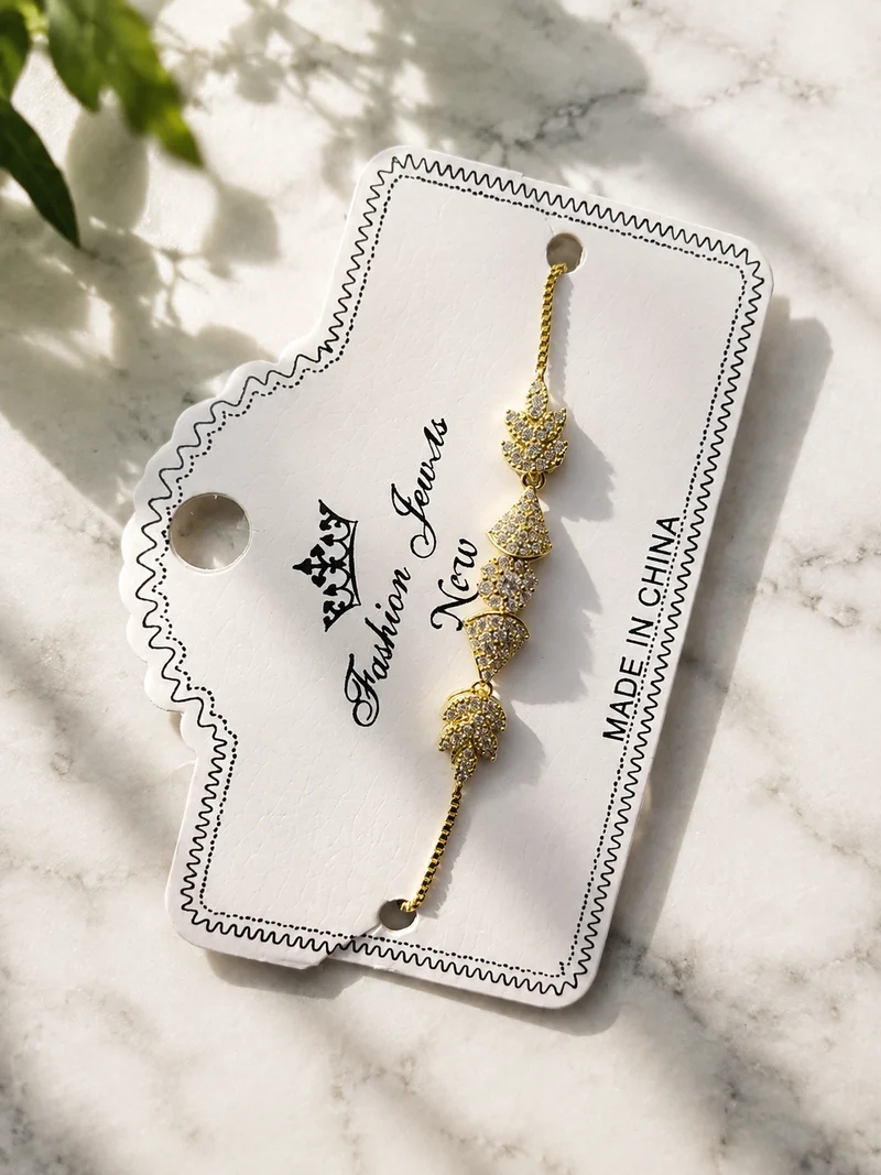Elegant Gold Crystal Bracelet